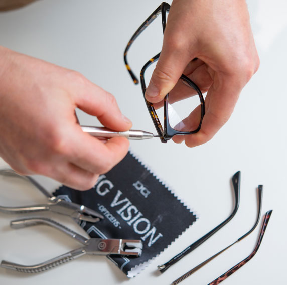 Entretien lunettes